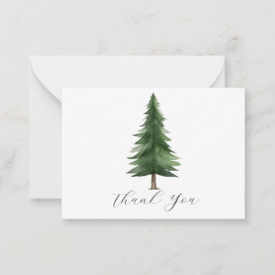 Pines Thank You Note Card