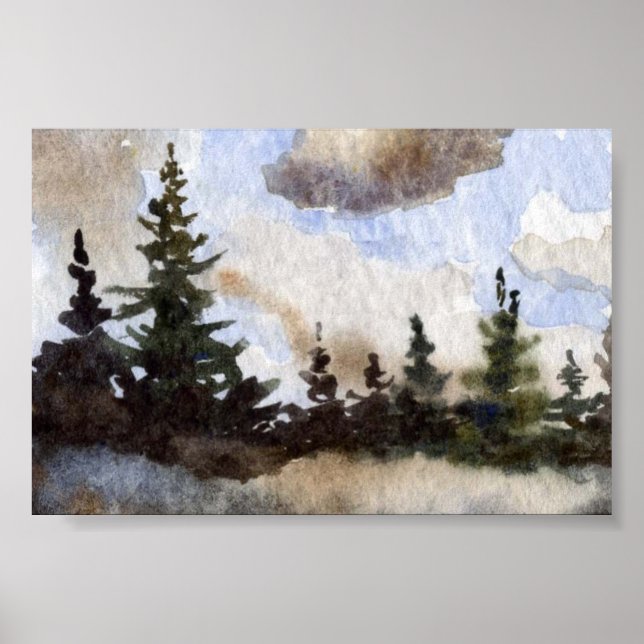 Pinescape Mini-Poster Poster (Front)