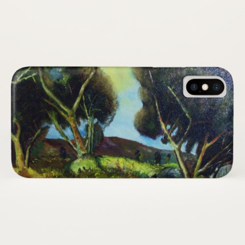 PINEWOOD IN TUSCANY Landscape iPhone X Case