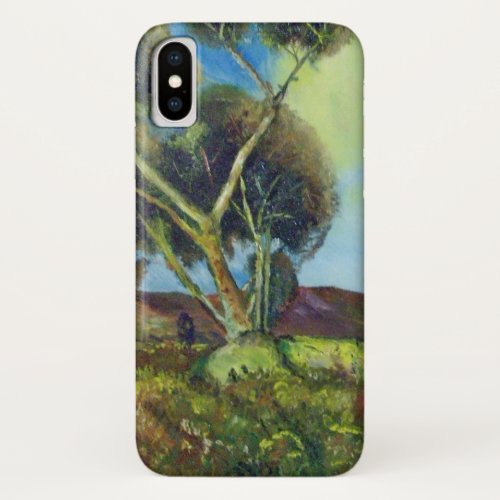 PINEWOOD IN TUSCANY Landscape iPhone X Case