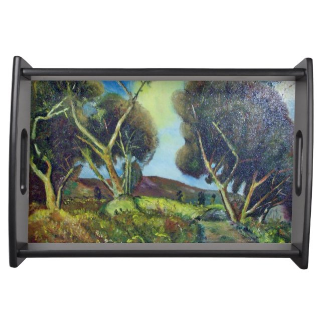 PINEWOOD IN TUSCANY SERVING TRAY (Front)