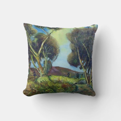 PINEWOOD IN TUSCANY THROW PILLOW