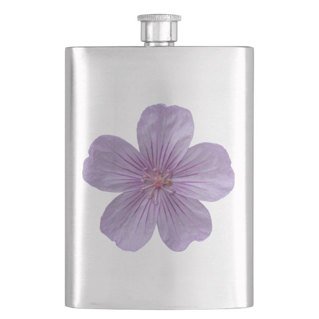 Pineywoods Geranium #1 Flask (Front)