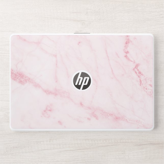 Ping And White Marbel HP Laptop 15t/15z, HP Laptop Skin (Front)