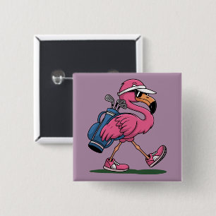 Ping Flamingo Golf Sunglasses Golf Lover  Button
