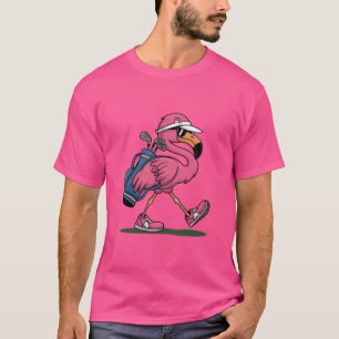 Ping Flamingo Golf Sunglasses Golf Lover  T-Shirt