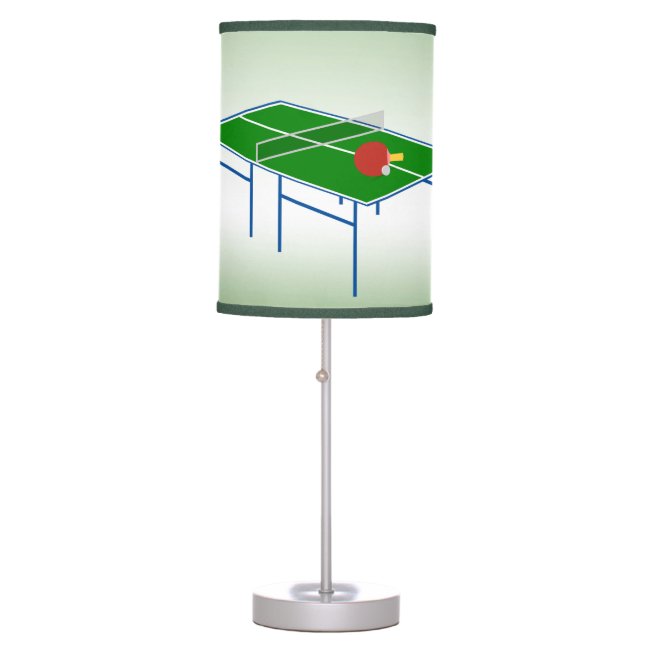Ping Pong Abstract Table Lamp