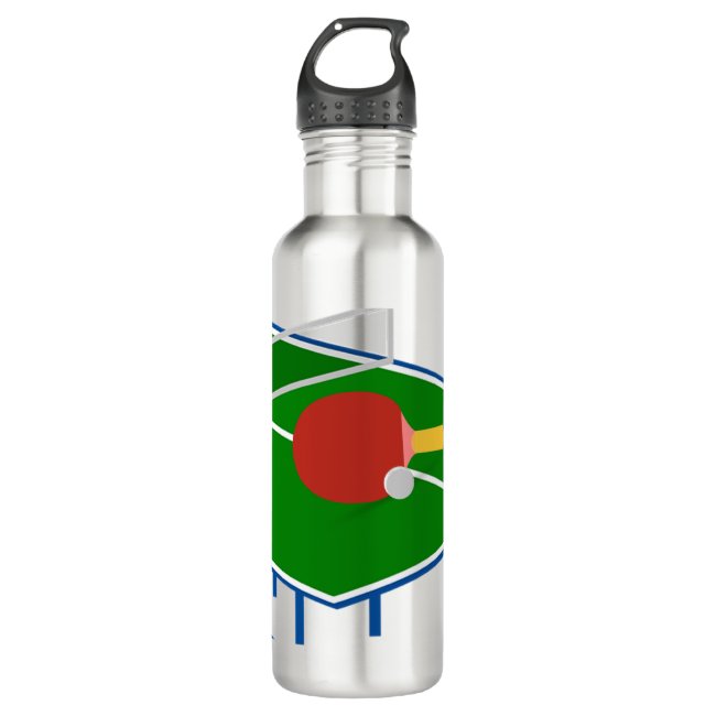 Ping Pong Abstract Water Bottle