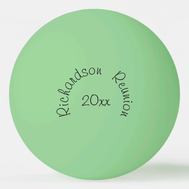 Ping Pong Ball - Family Reunion (Back)