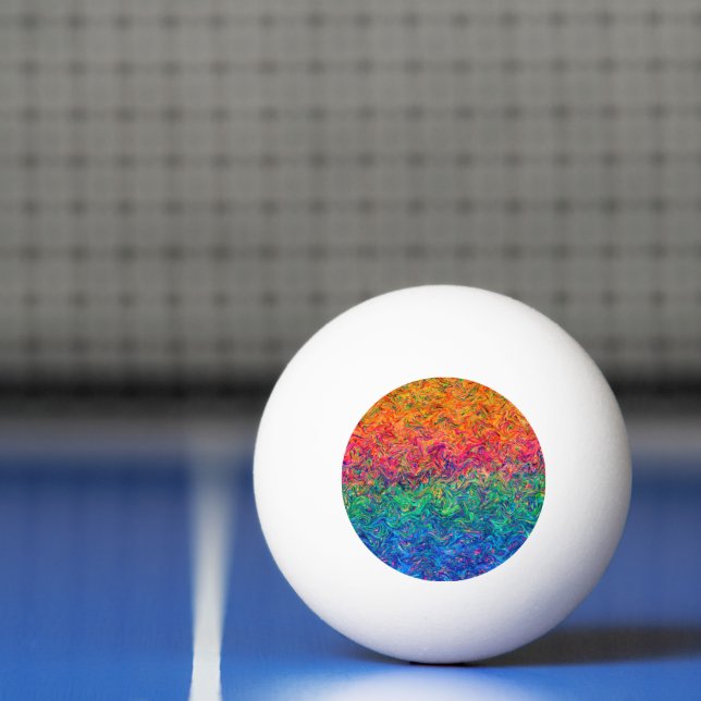 Ping Pong Ball Fluid Colors (Net)