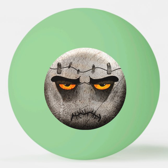 Ping Pong Ball Frankenmoji Vintage (Front)