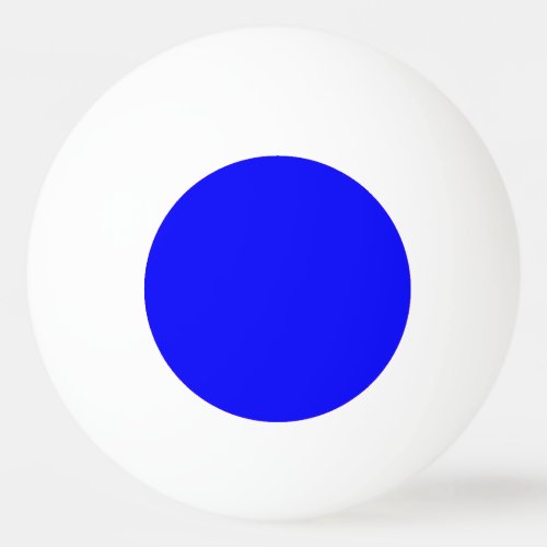 Ping Pong Ball _ Plain Blue Inner Circle