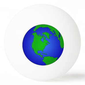 PING PONG BALL - WORLD GLOBE