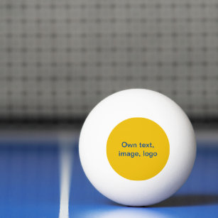 Ping Pong Ball Yellow-Blue