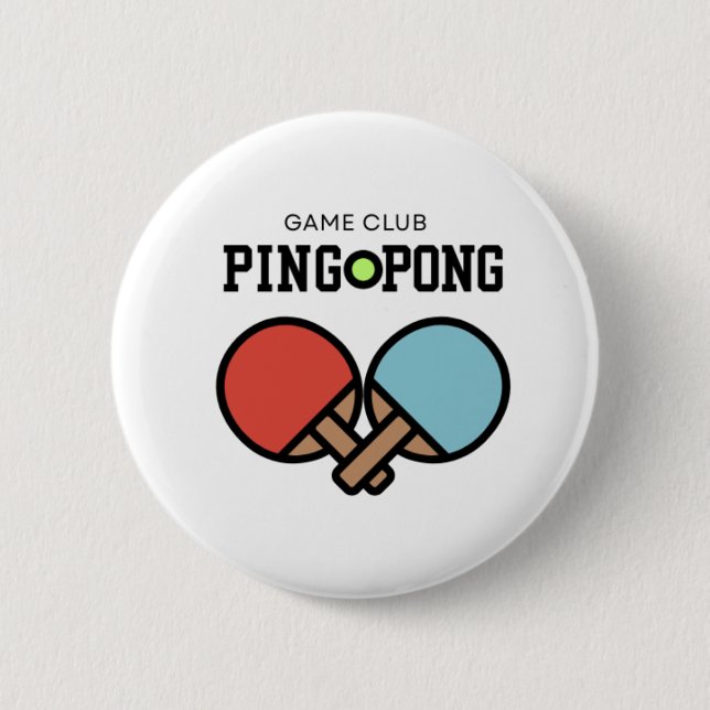 Ping Pong  Button (Front)