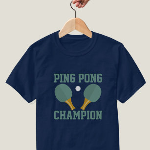 Ping Pong Champion Table Tennis Tournament T-Shirt
