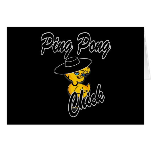 Ping Pong Chick #4 (Front Horizontal)