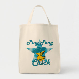 Ping Pong Chick #7 Tote Bag