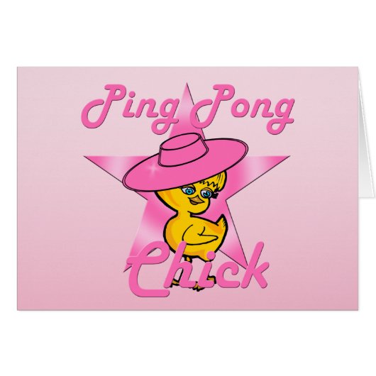 Ping Pong Chick #8 (Front Horizontal)