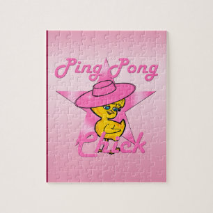 Ping Pong Chick #8 Jigsaw Puzzle