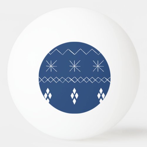 Ping pong Christmas ball