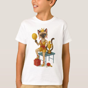 Ping Pong Christmas themed for cat lovers T-Shirt