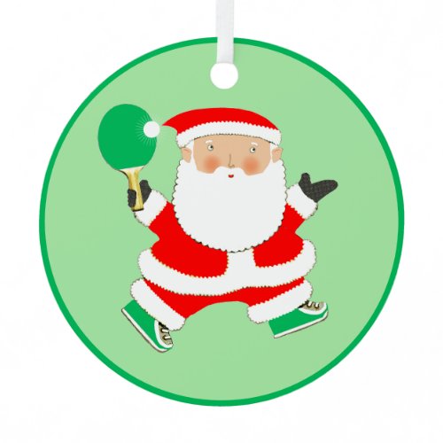 Ping Pong Collectible Metal Ornament