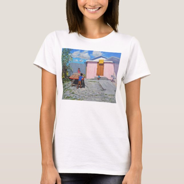 Ping Pong De African Queen Hideaway T-Shirt (Front)