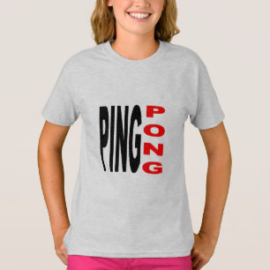 PING PONG Girls Sash T-Shirt