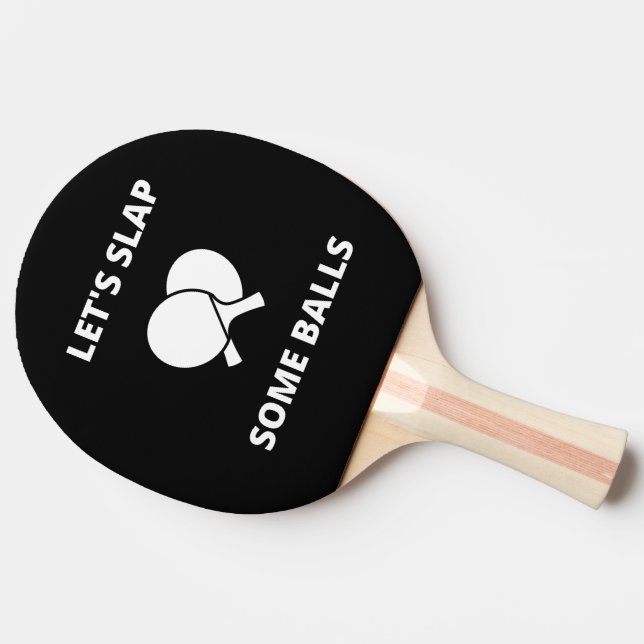 Ping Pong Humor Ping Pong Paddle (Side)