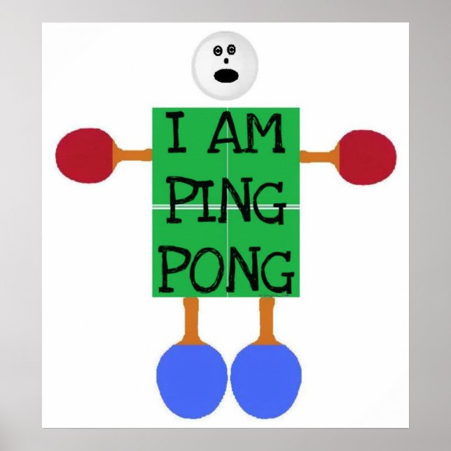 Ping Pong is Life Poster (Front)