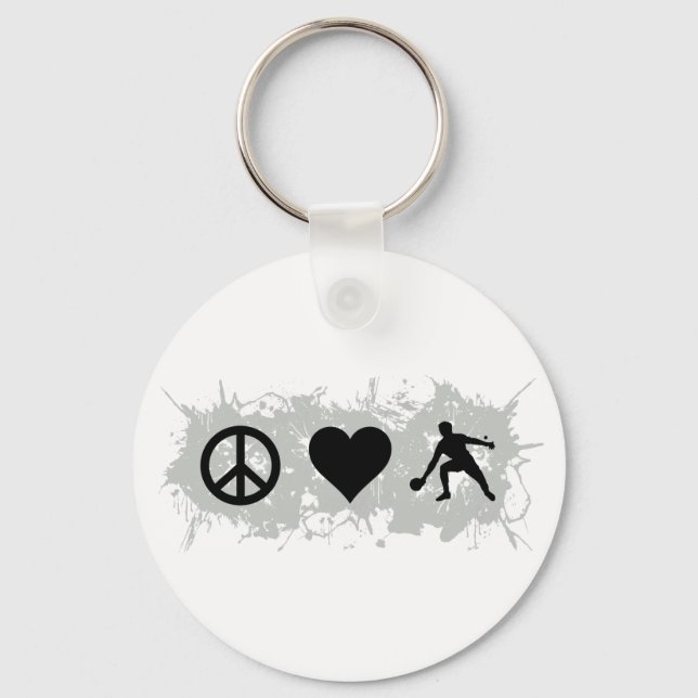 Ping Pong Keychain (Front)