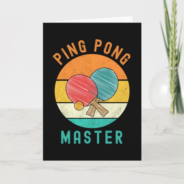Ping Pong Master Card (Front)