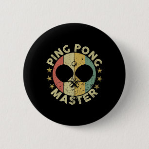 Ping Pong Master Champion Table Tennis Coach Paddl Button