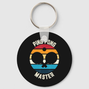 Ping Pong Master Table Tennis Keychain