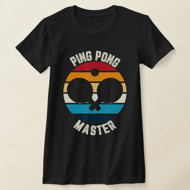 Ping Pong Master Table Tennis  T-Shirt (Laydown)
