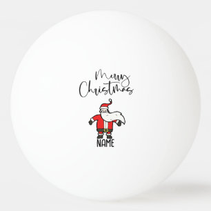 Ping pong Merry Christmas wit Santa Claus Ball