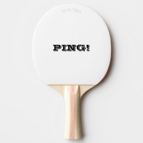 Ping Pong Paddle