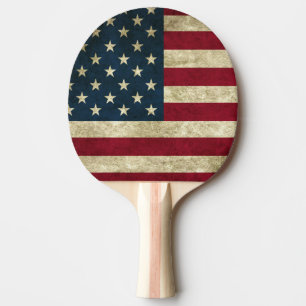 Ping Pong Paddle/American Flag Ping-Pong Paddle