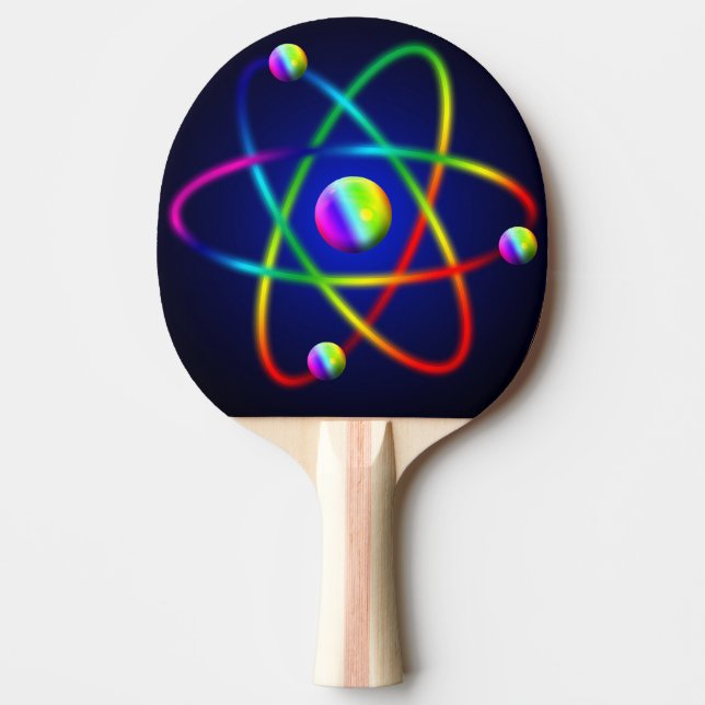 Ping Pong Paddle Atomic Symbol (Front)