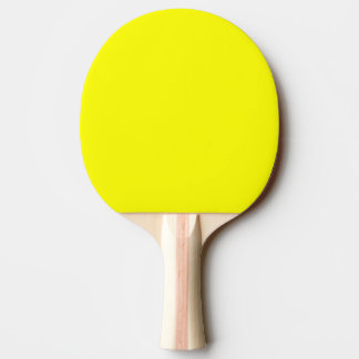 Ping Pong Paddle / Bat - Green and Yellow