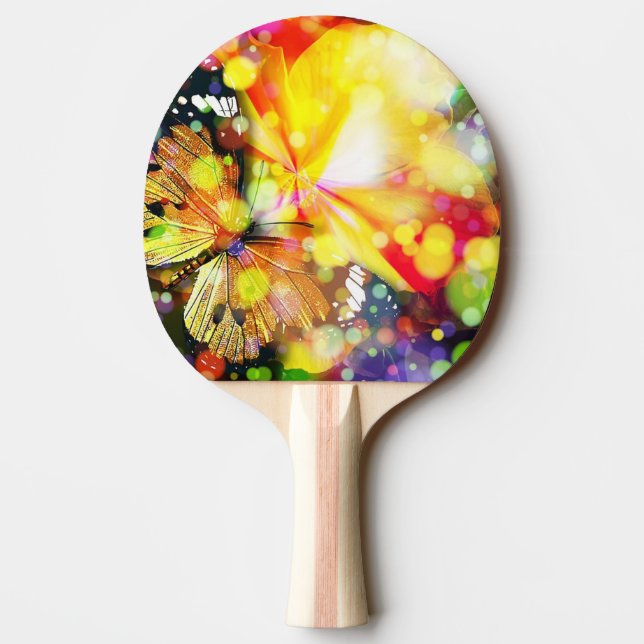 Ping Pong Paddle/Butterfly Ping-Pong Paddle (Back)