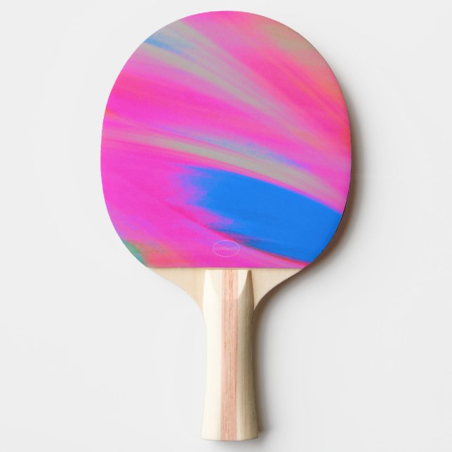 Ping-Pong Paddle - Color Wave Pink - HAMbyWG (Front)