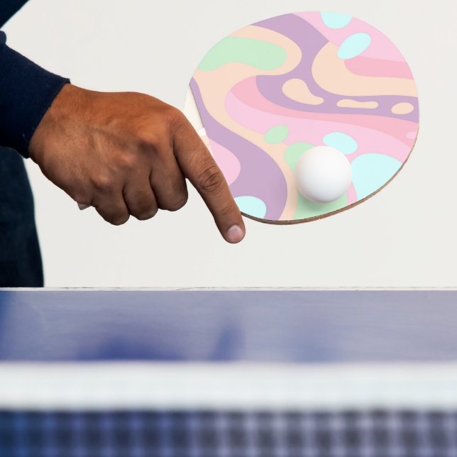 Ping Pong Paddle Colorful  (Insitu)