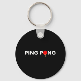Ping Pong Paddle for Table Tennis Keychain