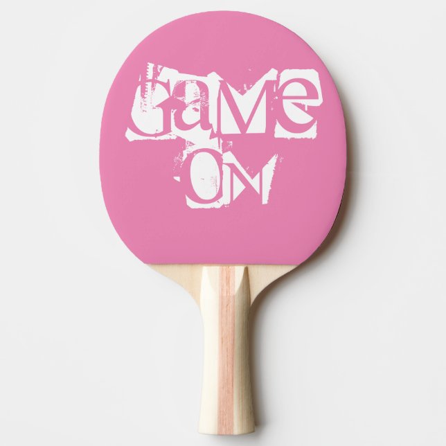 Ping Pong Paddle-Game On Paddle (Front)