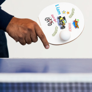 Ping Pong Paddle Let's go Hero