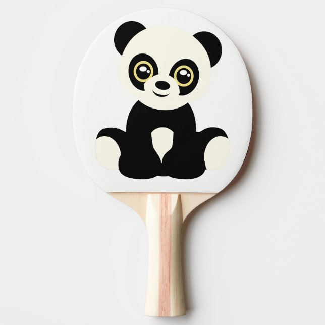 Ping Pong Paddle. Panda. Paddle (Front)