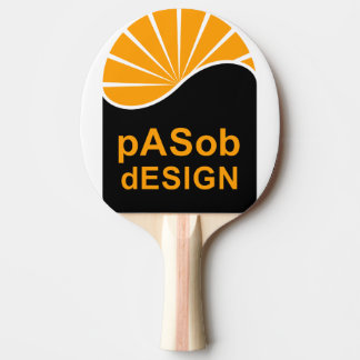 Ping Pong Paddle, Red Rubber Back Paddle