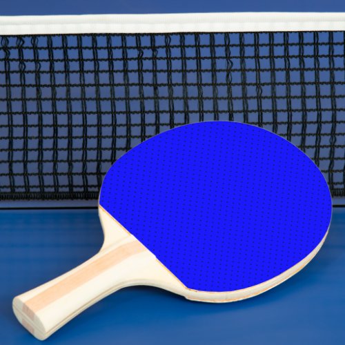 Ping Pong Paddle Royal Blue with Dark Blue Dots